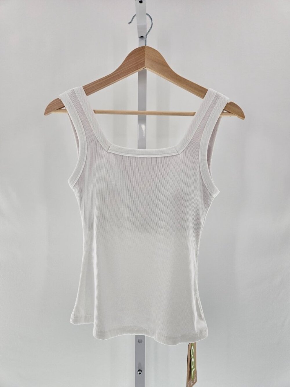NWT OGL Square Open-Back Brami Tank Top | White | Size Small - Picture 2 of 7
